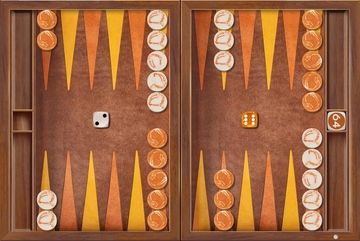 Wood Orange Swirl Theme